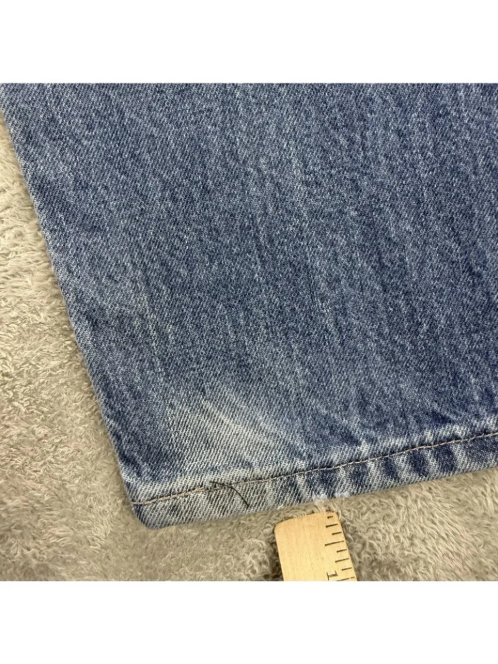 Vintage Carhartt FRB160 FR Jeans Mens 33x30 Blue Straight Denim Flame Resistant